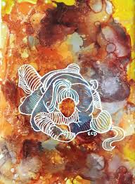Brazilian Jiu Jitsu Painting Bjj Art Jiu Jitsu Artwork Etsy Original Framed Art Painting Alcohol Ink Art