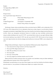 Doc Surat Pengajuan Beasiswa Riska Septia Wahyuningtyas Academia Edu