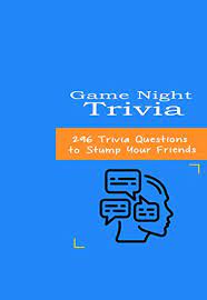 It's like the trivia that plays before the movie starts at the theater, but waaaaaaay longer. Game Night Trivia 296 Trivia Questions To Stump Your Friends English Edition Ebook T Anna Amazon Com Mx Tienda Kindle