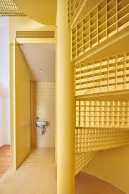 It Leads Up To The Upper Floor Which Has Been Completed In The Same Sunny Colour Palette The Brazilian Wood In 2020 Duplex Apartment Apartment Interior Interior Deco