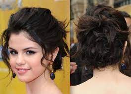 Updos Wedding Guest Round Face Google Search Hair Styles Thick Hair Styles Medium Hair Styles