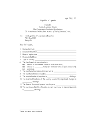 How to complete the return the tt03 will not be populated with information; Https Businesslicences Go Ug Uploads Documents Form 20of 20annual 20return Pdf