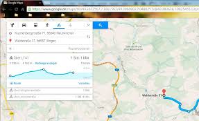 Radfahrer Google Maps Zeigt Hohenmeter An