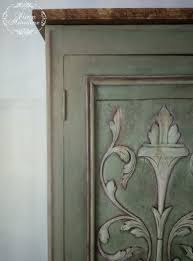 An Olive Green Lady With A Marble Annie Sloan Painted Furniture Annie Sloan Chalk Paint Annie Sloan Paints