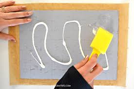 9 bearly art precision craft glue. How To Glue A Puzzle To Hang On Your Wall