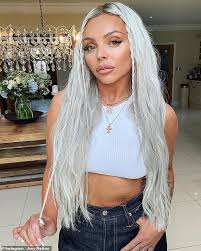 We would like to show you a description here but the site won't allow us. Jesy Nelson Presents New Cascading Icy Blonde Hairstyle Wearing White Cropped Top And Jeans Fr Fr24 News English