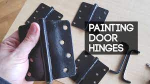 Can you paint metal hinges. How To Paint Door Hinges Youtube