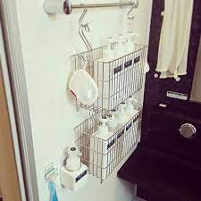 バス トイレ 吊り下げ収納 整理整頓 お風呂収納 無印良品 などのインテリア実例 2018 08 24 12 20 58 roomclip ルームクリップ インテリア 収納 吊り下げ 収納 お風呂場 収納