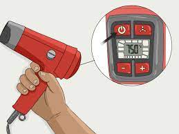 How To Use A Heat Gun To Dry Paint 9 Steps With Pictures