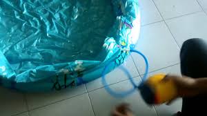 Cara Mengisi Angin Bak Mandi Anak Youtube