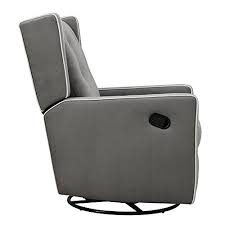 The purpose of the chair is the. Amazon Com Baby Relax Mikayla Swivel Gliding Recliner Gray Microfiber Baby