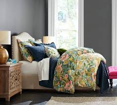 And if you're among those people who need drawers for the perfect placing of items then this product is just for this queen platform bed comprises of a total of 4 drawers. Upholstered Storage Platform Bed With Side Drawers Pottery Barn