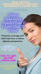 Do we have any Real Estate Insurance experts here? (And I don't mean  "familiar with", I mean expert.) :)