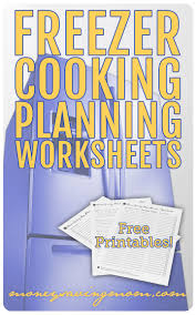 Household Management Forms Freezer Cooking Freezer Meals Freezer Meal Planning