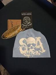 Baby Beanie Sons Of Anarchy Soa Samcro Light Blue Size 18 24 Months Baby Beanie Light Blue Sons Of Anarchy