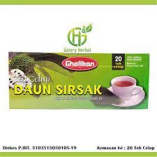 Perasa dan aroma yang digunakan adalah daun peppermint dan esens apel 1:4 dengan bahan baku. Teh Celup Daun Sirsak Gholiban Pusat Herbal Semarang
