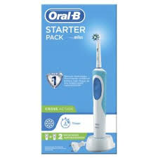 Economisez avec notre option de livraison gratuite. Brosse A Dent Electrique Oral B Vitality Starter Pack Cross Action Avec 2 Tetes De Brosse Blanc Et Bleu Achat Prix Fnac