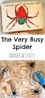 Click on the orange text to read more about each of the featured activities. The Very Busy Spider Cutting Activity Munchkins And Moms