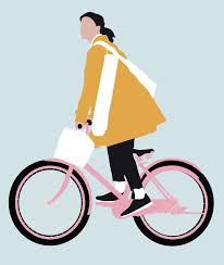 Drawing On Creativity Drawing On Demand In 2020 Bicycle Illustration People Illustration Architecture Illustration