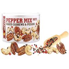 Mouse ear of pecan introduction mouse ear of pecan is a growth abnormality resulting from a deficiency of nickel in the pecan tree. Pepper Mix Baked Cashews And Pecans Nuts Alzashop Com