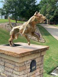 Presa Canario From Steel Metal Art Projects Steel Art Metal Sculpture