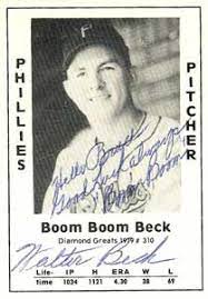 Boom-Boom Beck Baseball Stats by Baseball Almanac