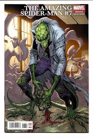 Amazing Spider Man 7 Lizard La Mole Con J Scott Campbell Variant Comic Villains Scott Campbell Marvel Villains
