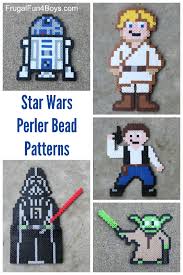 Star Wars Perler Beads Patterns Frugal Fun For Boys And Girls Star Wars Crafts Perler Bead Patterns Perler Beads