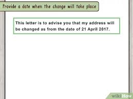 A new address but the. How To Write A Letter For Change Of Address Wikihow