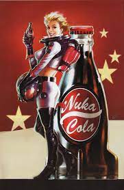 Nuka Cola girl fallout thurst zapper art poster wall rug | eBay