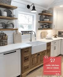 27 Designs That Can Inspire Those Who Want To Remodel Kitchen Cabinets In A Rustic Style Page 10 Of 27 Your Interior Designer In 2020 Farmhouse Kitchen Design Rustic Kitchen Kitchen Cabinet Remodel