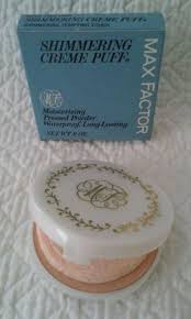 Vintage Max Factor Creme Puff Compact Make Up Pressed Powder Tempting Touch Max Factor Creme Puff Creme Puff Pressed Powder