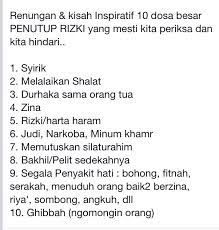 Penutup Rizki Motivasi Penyakit Tertutup