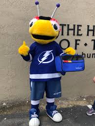Tampa bay lightning mascot thunderbolt poses for a portrait on august 13, 2019 at the united center in chicago, illinois. Tampa Bay Lightning On Twitter This Guy Had A Blast Yesterday At Humanetampabay Helping Out Southwestair Donate Pet Carriers To Some Of Our Furry Friends In Need Https T Co Vuhcj41kby