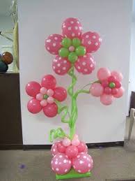 Birthday Flowers And Balloons Beautiful Flower Balloon Party Balloons Balloon Flowers Balloon Decorations