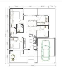 House Design 10x12 With 3 Bedrooms Terrace Roof House Plans 3d Projetos De Casas Terreas Projectos De Casas Fachadas De Casas Terreas