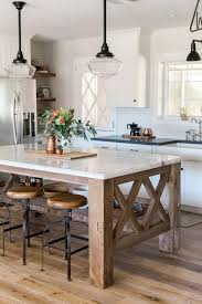 34 Kitchen Island Ideas For Inspiration On Creating Your Own Dream Kitchen Farmhouse Room Farmhouse Style Kitchen Custom Kitchen Island Kitchen Island Decor