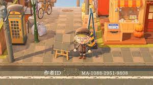 懷舊日式街道地板 作者 id ma 1088 2951 9808 animal crossing animal crossing qr new animal crossing