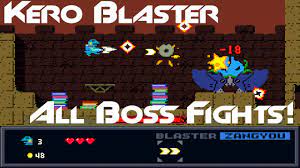 Kero Blaster Overtime (Zangyou) Mode! All Boss Fights! (No Commentary) -  YouTube
