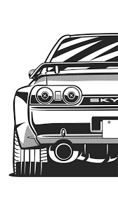 Using very rough and sloppy lines, depict the outlines of the future automobile. Pin By Jose Bernal On Jdm Jdm Wallpaper Art Cars Car Wallpapers