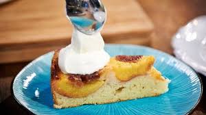 Pfirsich Up Side Down Kuchen Tim Malzer Kocht Rezept Kuchen Mit Pfirsich Kuchen Lebensmittel Essen