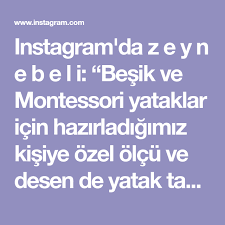 Instagram Da Z E Y N E B E L I Besik Ve Montessori Yataklar Icin Hazirladigimiz Kisiye Ozel Olcu Ve Desen De Yatak Takimlari Fi 2020 Montessori Instagram Besik