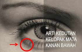 Kedutan pada ekor mata kanan bawah. Arti Kedutan Kelopak Mata Bawah Kanan Terkait Mata