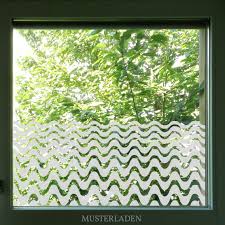 Fenstertattoo Mit Motiv Glasdekorfolie Wellen Fensterfolie Fenstertattoo Sichtschutz Fenster Innen