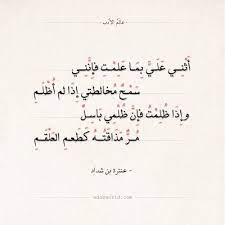 من اجمل ابيات الشعر لـ ابن زيدون عالم الأدب math equations math text