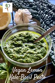 Lemon Kale Basil Pesto Plant Test Kitchen Recipe In 2020 Vegan Recipes Plant Based Vegan Recipes Healthy Vegan Recipes Easy
