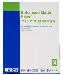 Matte or premium presentation paper matte (printer software only) cardstock up to 68 lb (256 g/m 2) card stock (rear paper feed slot only; Epson Enhanced Matte Paper 190g M Din A3 100blatt Foto Workflow Von Der Aufnahme Bis Zur Hangung Inkl Drucksysteme Von Canon Und Epson Fineart Papier Aufziehen Rahmung Hangung Und Beleuchtung