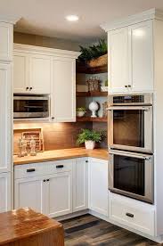 47 Using Upper Corner Cabinet Ideas Kitchen 6 Athomebyte Kitchen Layout Kitchen Design Corner Kitchen Cabinet