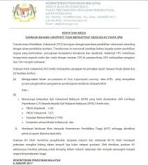 Laluan untuk graduan kolej vokasional ke universiti kuala lumpur. Kpm On Twitter Kenyataan Media Rasmi Kpm Dakwaan Graduan Kolej Vokasional Tak Diiktiraf Najibrazak Mahdzirkhalid Pkamalanathan