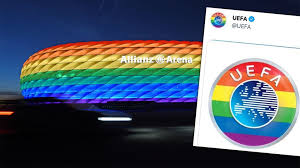Special price €12.57 regular price €17.95. Uefa Andert Logo In Regenbogenfarben Und Rechtfertigt Sich Fur Verbot Stern De